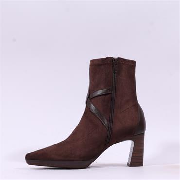 Hispanitas Bangkok High Heel Straps Boot - Espresso